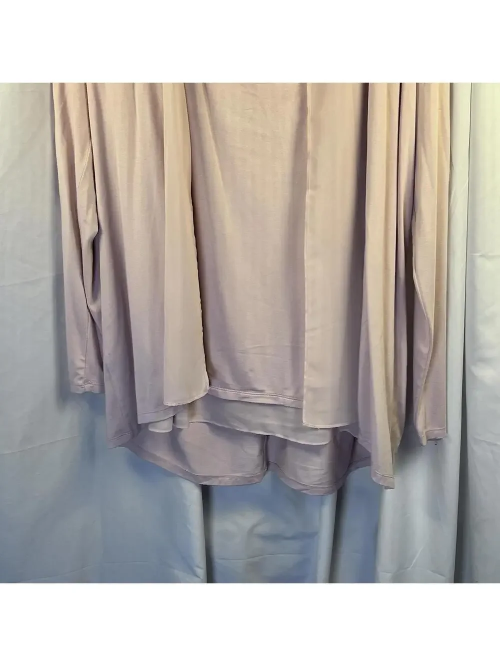 Womens Lauren Ralph Lauren Pale Pink Loose Longline Cardigan (L)  And Tank (XL)